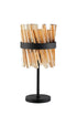 Kade Table Lamp 6 Light - Satin Black